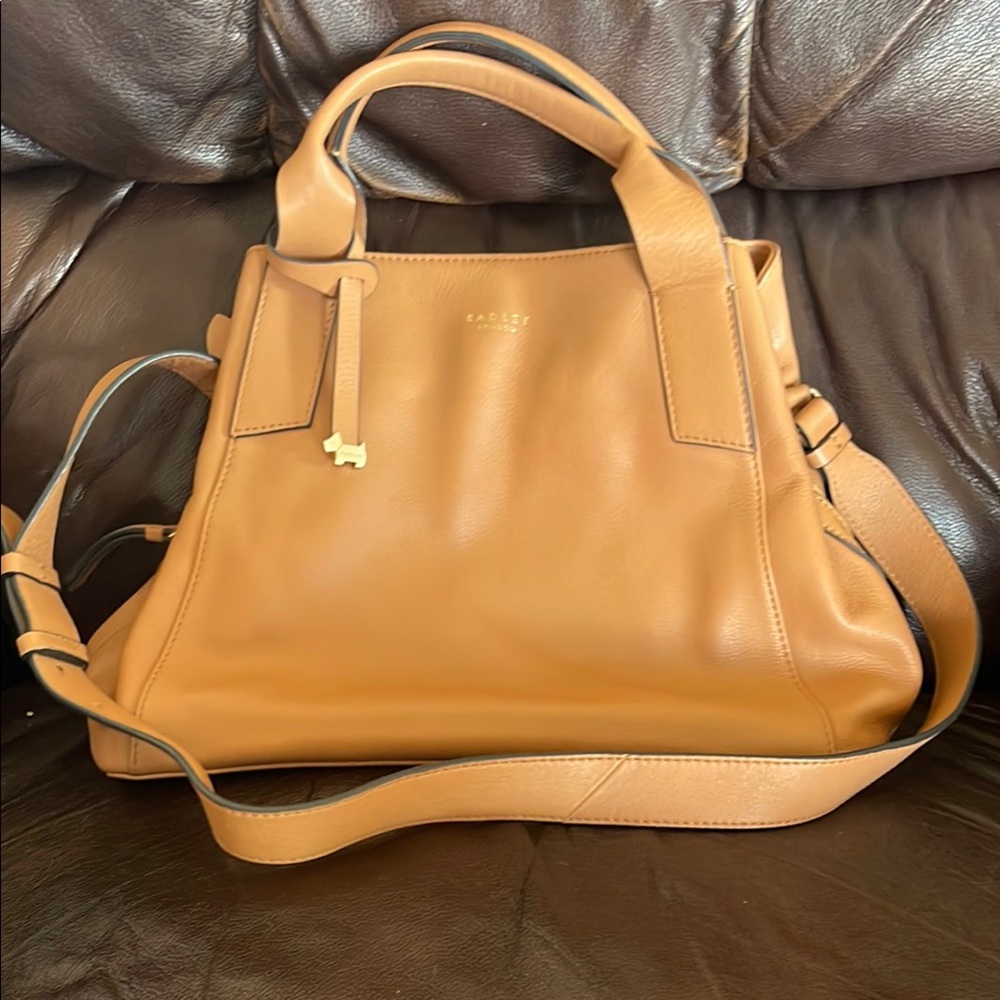 Tan Leather Handbag